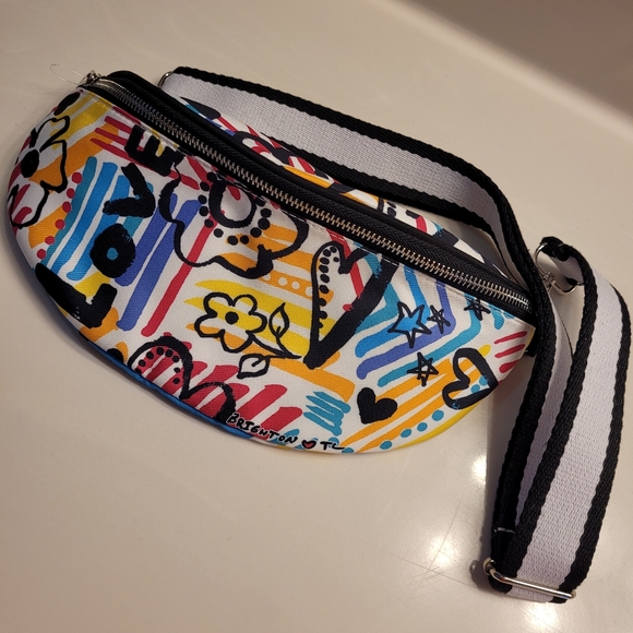 BRIGHTON Graffiti Love Crossbody Belt Bag - Picture 15 of 16